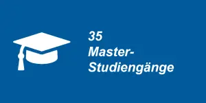 35 Master-Studiengänge 