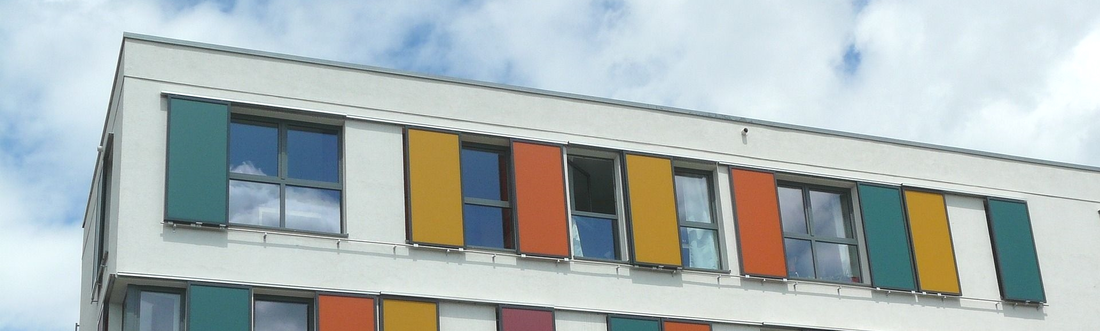 Facade of a student residence