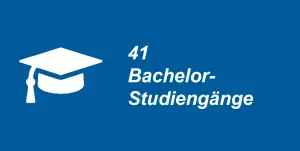 41 Bachelor-Studiengänge 