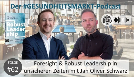 Screenshot zu der Gesundheitsmarkt-Podcast