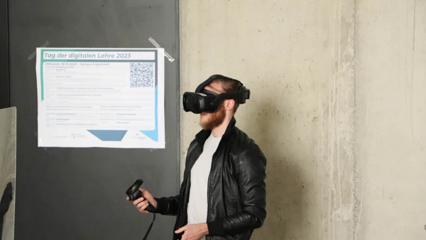 Im VR Learning Lab können virtuelle Lernumgebungen getestet werden.