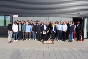 Gruppenbild der Abschlussveranstaltung Testfeld