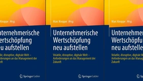 Das blau-orangene Buchcover des Gemeinschaftswerks mit dem Titel und Untertitel.