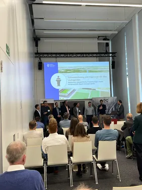 Clustertreffen on In-Campus - Panel discussion.