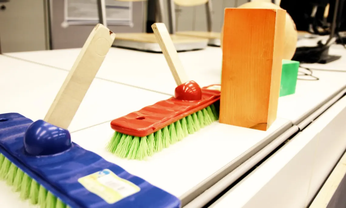 Prototype of a cleaning robot