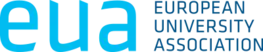 Abbildung des eua-Logos mit dem Textzusatz European University Asscociation
