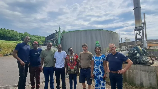 Visit to a Bavarian biogas plant