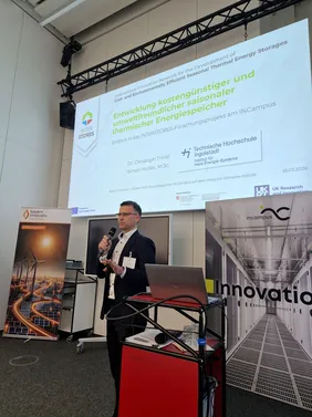 Clustertreffen on In-Campus - Speaker Dr. Christoph Trinkl, Head of InES, THI.