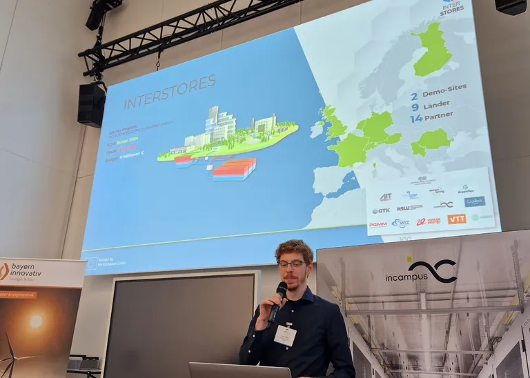 Clustertreffen im In-Campus - Referent Simon Müller vom InES, THI.