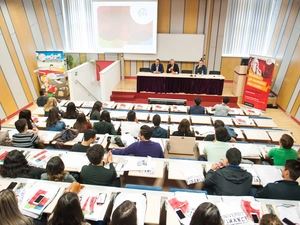 Participants in an event of a Summer School