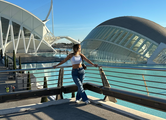 Studentin Alina Sokacz zum Auslandssemester in Spanien