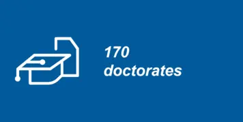 170 doctorates 