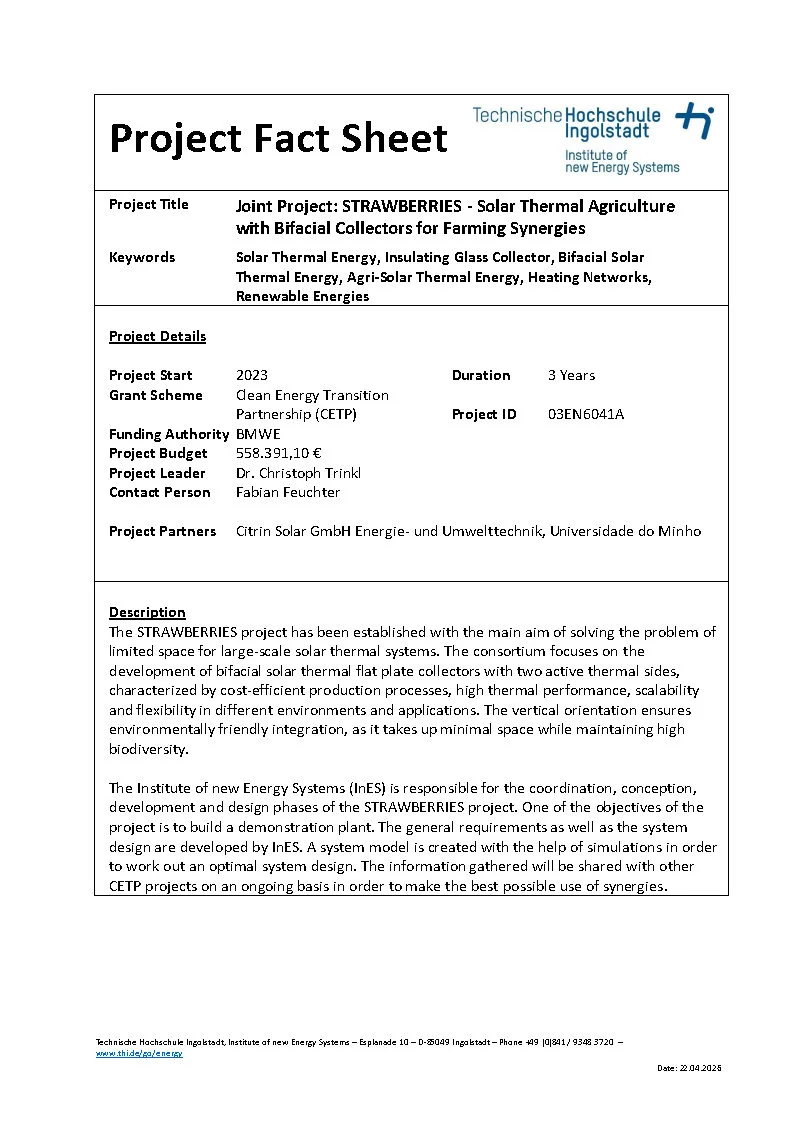 Project Fact Sheet