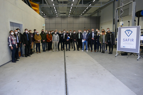 Group photo of the participants of the SAFIR kick-off for the start of the intensification phase on 1 April 2022 at THI 