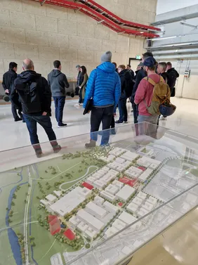 Clustertreffen on In-Campus - Tour.